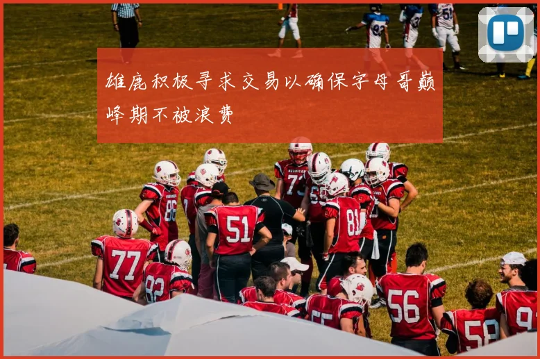雄鹿积极寻求交易以确保字母哥巅峰期不被浪费